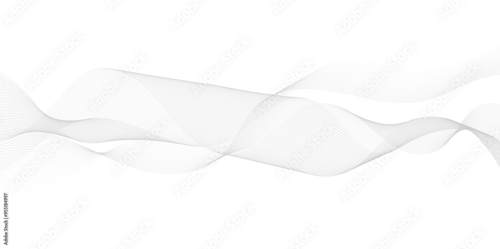 Abstract gray wave dynamic curve lines on transparent background. Energy technology concept modern backdrop design for business, presentation, banner. Abstract gray wave dynamic curve lines on transparent background. Energy technology concept modern backdrop design for business, presentation, banner.