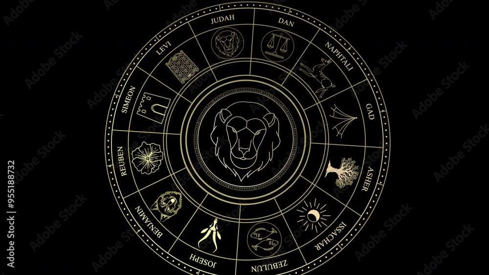 custom made wallpaper toronto digitalJUDAH Tribe of Israel Flag Symbol Banner