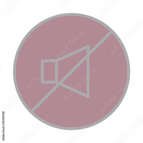Mute icon design