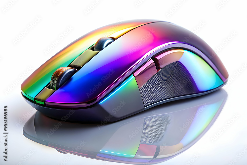3D Gaming Mouse with Holographic Sensitivity Settings Floating Concept - Innovative Technology in Action 3D Gaming Mouse with Holographic Sensitivity Settings Floating Concept - Innovative Technology in Action