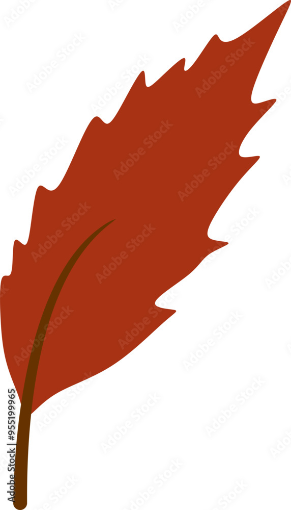 Obraz premium Organic Autumn Leaf