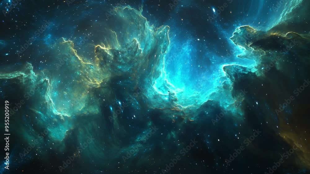 Abstract outer space endless nebula galaxy background Abstract outer space endless nebula galaxy background