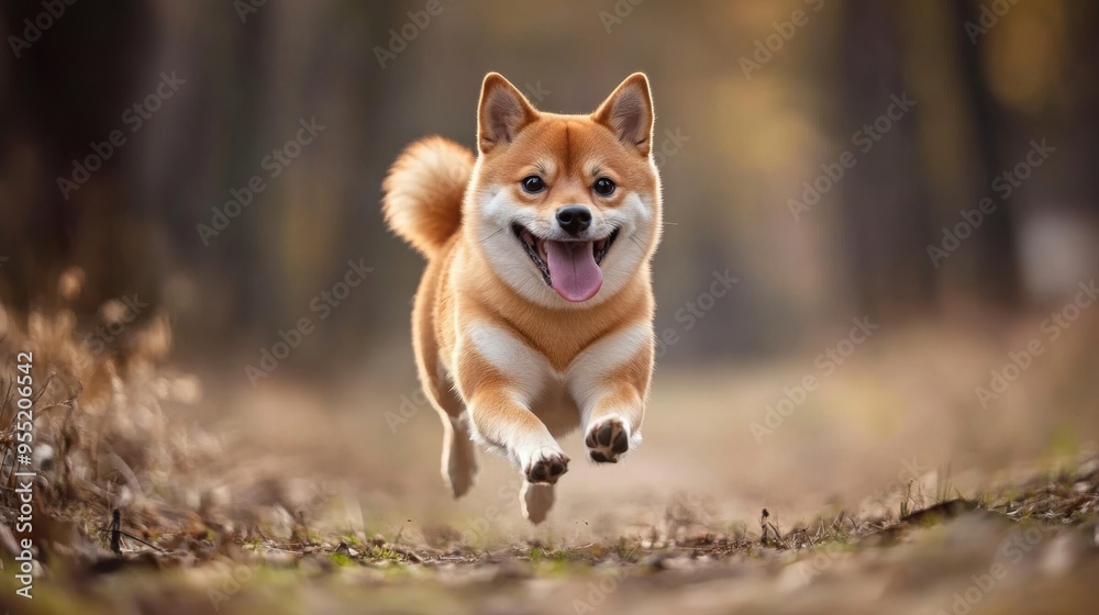 Energetic Shiba Inu Puppy Dashing Through Nature s Playground Energetic Shiba Inu Puppy Dashing Through Nature s Playground
