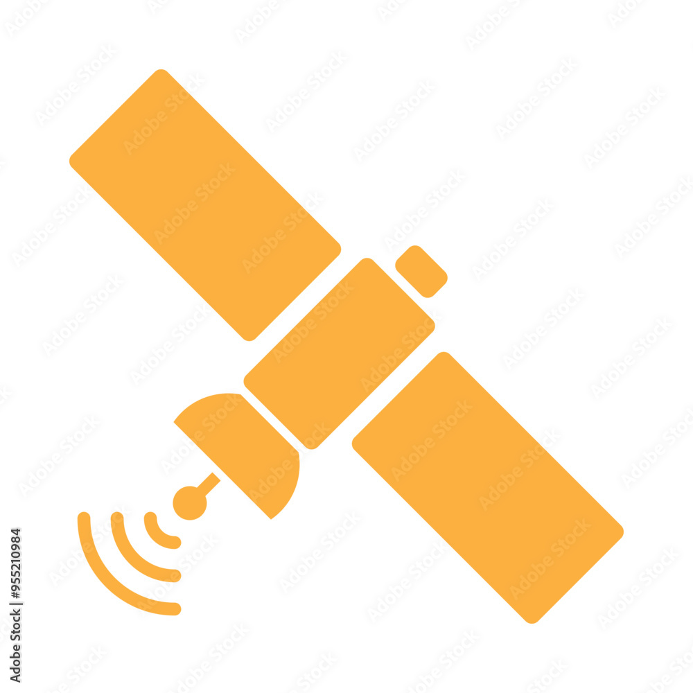 Satellite icon template Satellite icon template