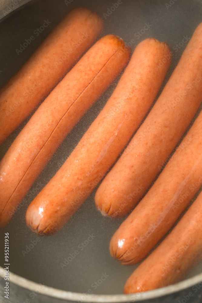 Homemade American Boiled Hot Dogs Homemade American Boiled Hot Dogs