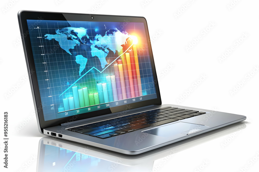 High-Tech 3D Keyboard with Holographic Shortcuts Floating Above Keys on White Surface - Futuristic Design with Ample Copy Space High-Tech 3D Keyboard with Holographic Shortcuts Floating Above Keys on White Surface - Futuristic Design with Ample Copy Space