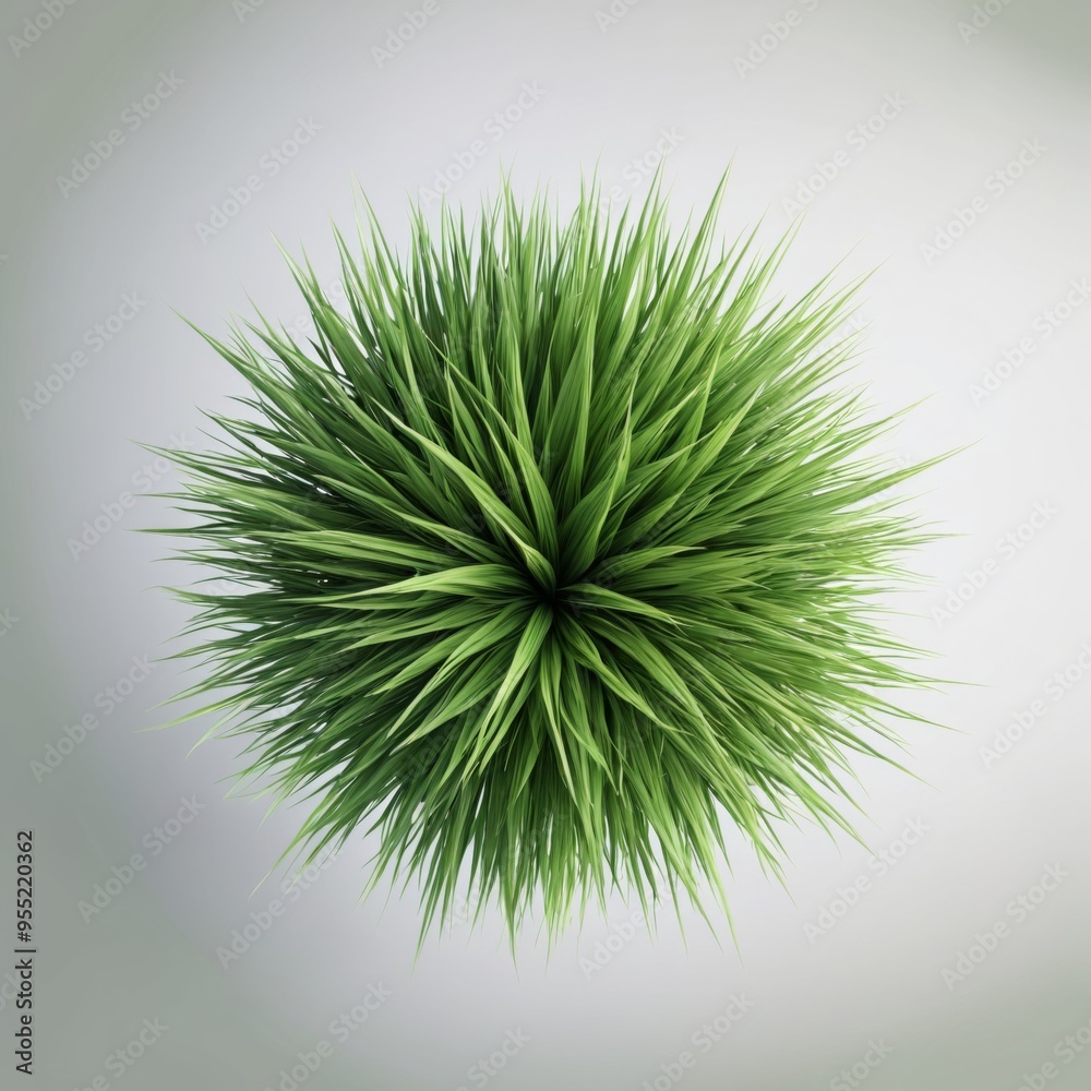 3D rendering plant long thin green leaves leaves Zebra Green Gra 3D rendering plant long thin green leaves leaves Zebra Green Gra