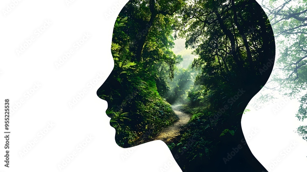 Enchanted Woodland Path:A Serene Nature