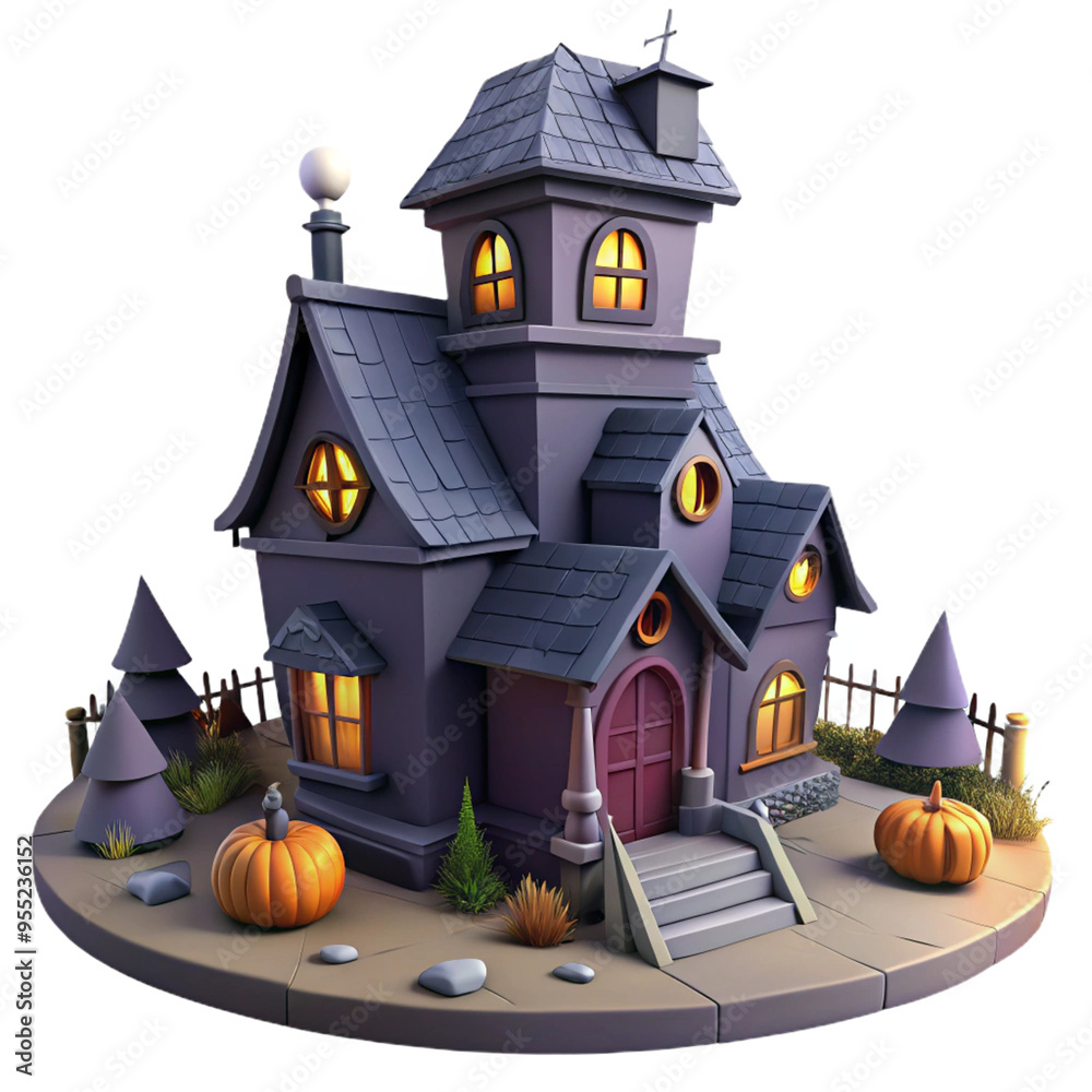 Spooky Halloween-themed Image of an Old Abandoned House Perfect for Haunted House Promotion or Event Flyers Spooky Halloween-themed Image of an Old Abandoned House Perfect for Haunted House Promotion or Event Flyers
