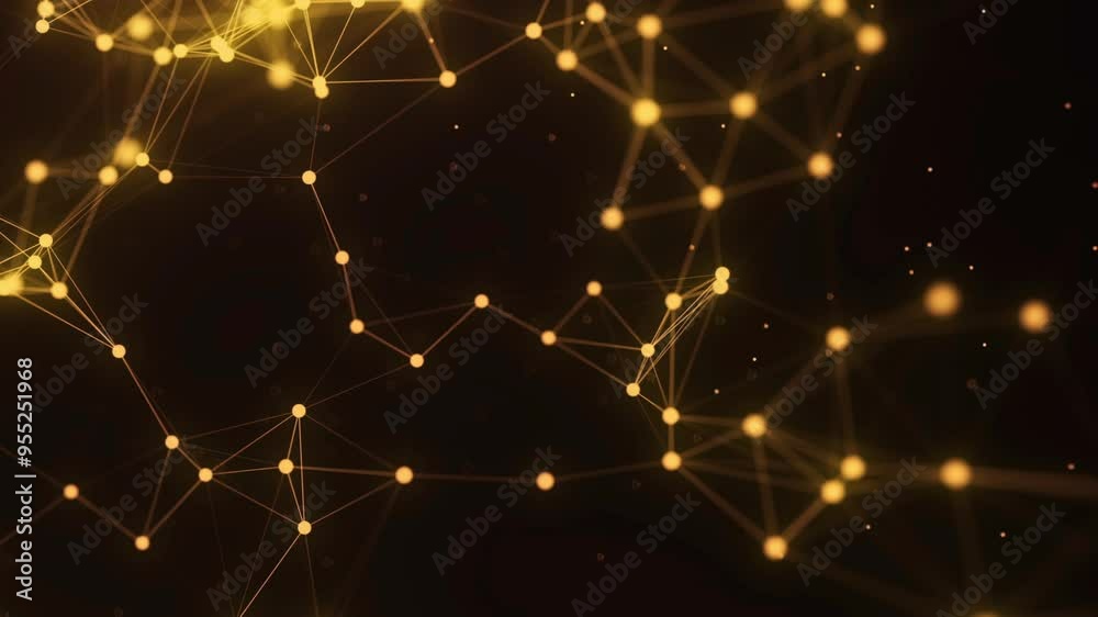 abstract background particle lines plexus