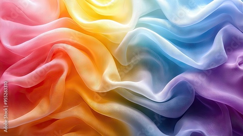 Soft and liquid color waves background