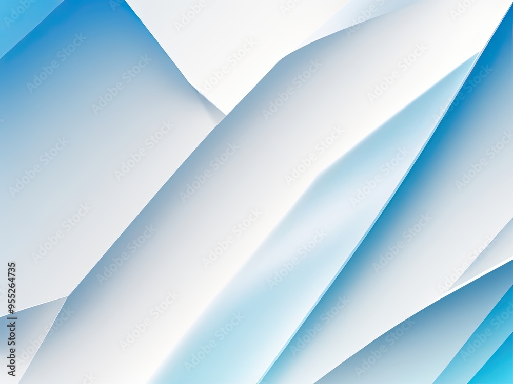 diagonal arrangement, light color scheme, gradient style, abstract shape, and light blue and white background. diagonal arrangement, light color scheme, gradient style, abstract shape, and light blue and white background.