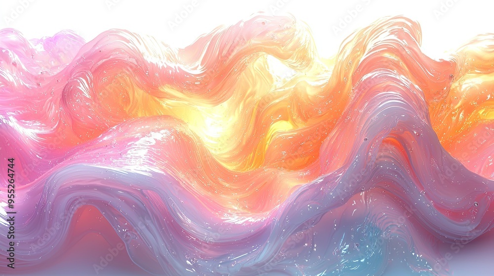 Soft and liquid color waves background Soft and liquid color waves background