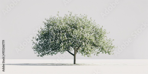 Hawthorn Tree Art- Hawthorn Tree Graphic- Hawthorn Tree Isolated- Hawthorn Tree Drawing
