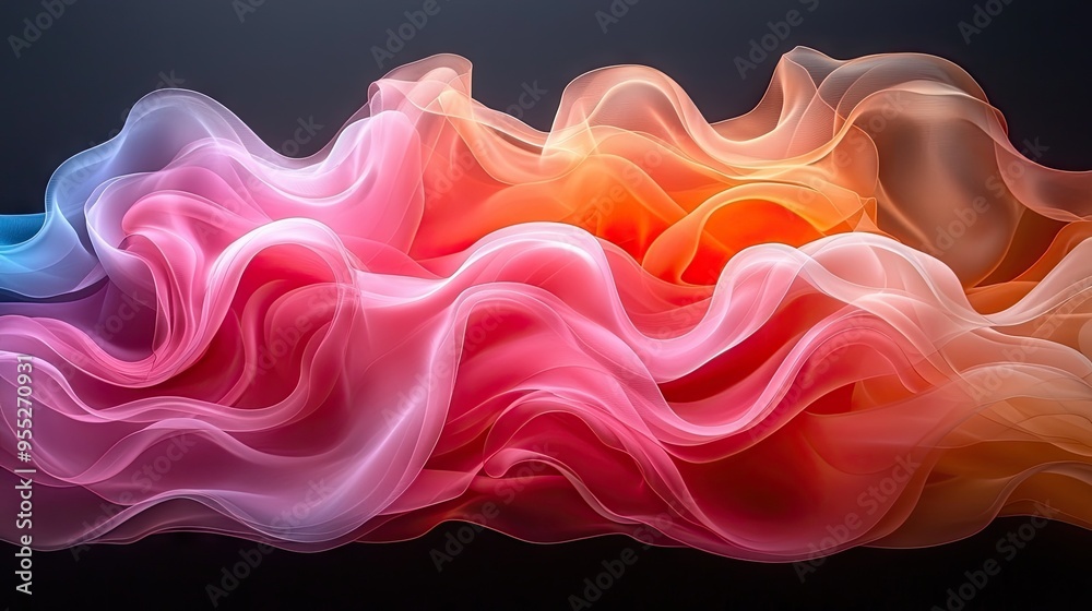 Soft and liquid color waves background Soft and liquid color waves background