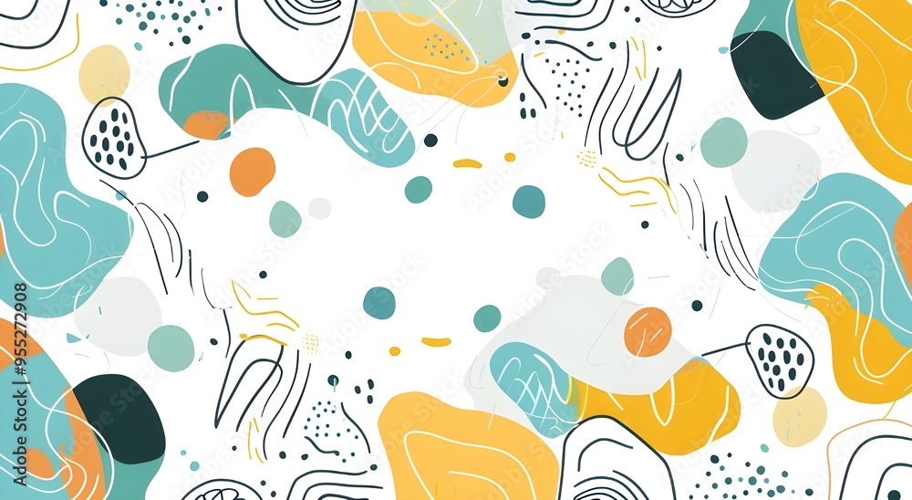 Abstract background with colorful shapes and patterns. Abstract background with colorful shapes and patterns.