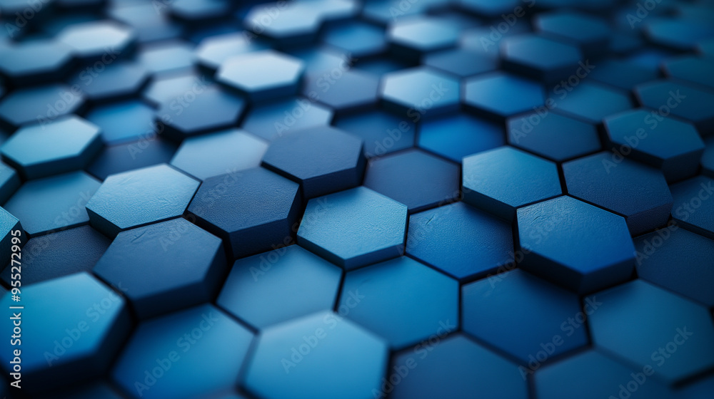 A close up of a colorful hexagonal pattern A close up of a colorful hexagonal pattern
