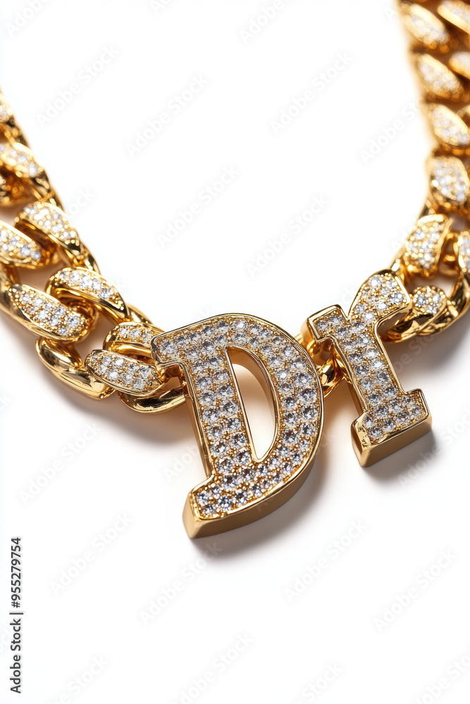 Iced Out Gold Chain. Iced Out Gold Chain.