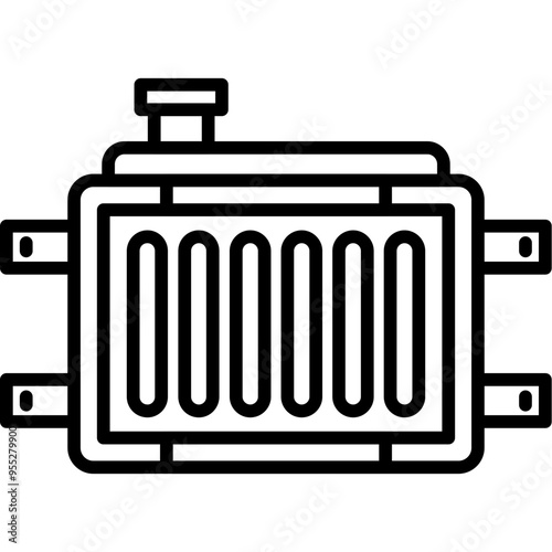 Radiator icon