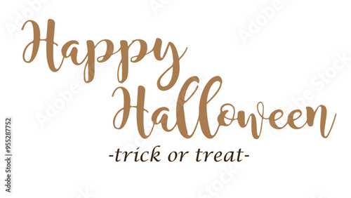 Halloween greeting text vector