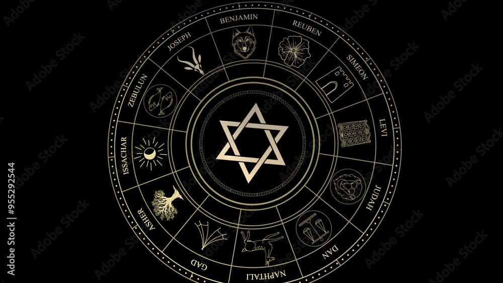 The 12 tribes of Israel The 12 tribes of Israel