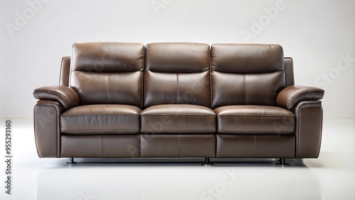 Adjustable sofa with versatile headrests and armrests photo