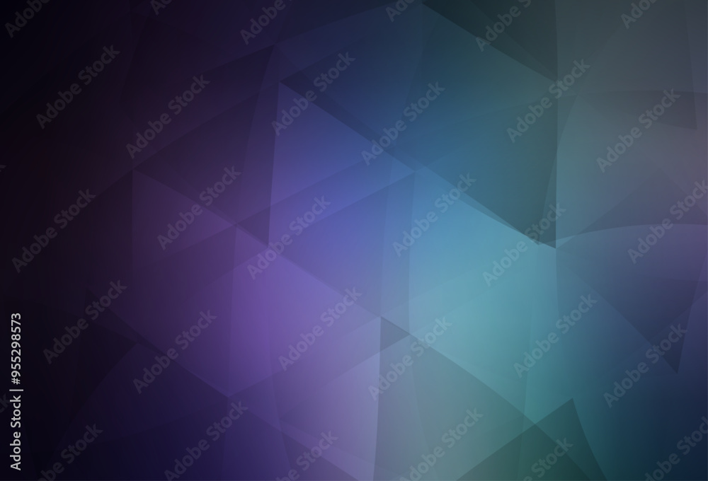 Dark Pink, Blue vector abstract polygonal pattern. Dark Pink, Blue vector abstract polygonal pattern.