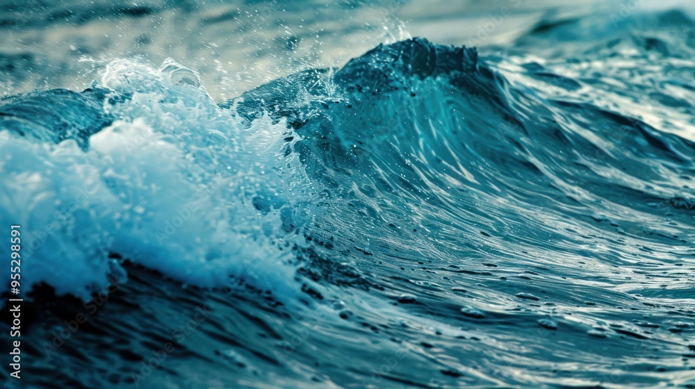 Ocean Wave Close Up Ocean Wave Close Up