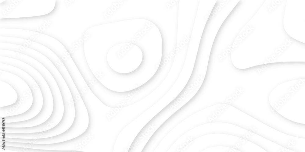 Abstract modern 3d Paper cut white background .white waves background ,paper art style, flyers posters prints .geometric background overlap layer. Abstract modern 3d Paper cut white background .white waves background ,paper art style, flyers posters prints .geometric background overlap layer.
