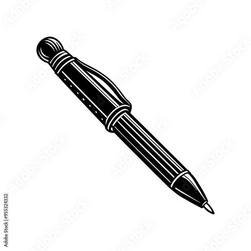 pen and pencil vector icon illustration