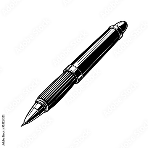 pen isolated on white background