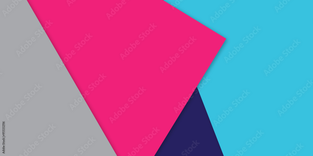 Abstract Background consisting Dark and light blend of colors . Pattern design for banner, poster, cover. abstract geometric background with pink ,blue paper, panoramic shot. colorful random diagonals Abstract Background consisting Dark and light blend of colors . Pattern design for banner, poster, cover. abstract geometric background with pink ,blue paper, panoramic shot. colorful random diagonals