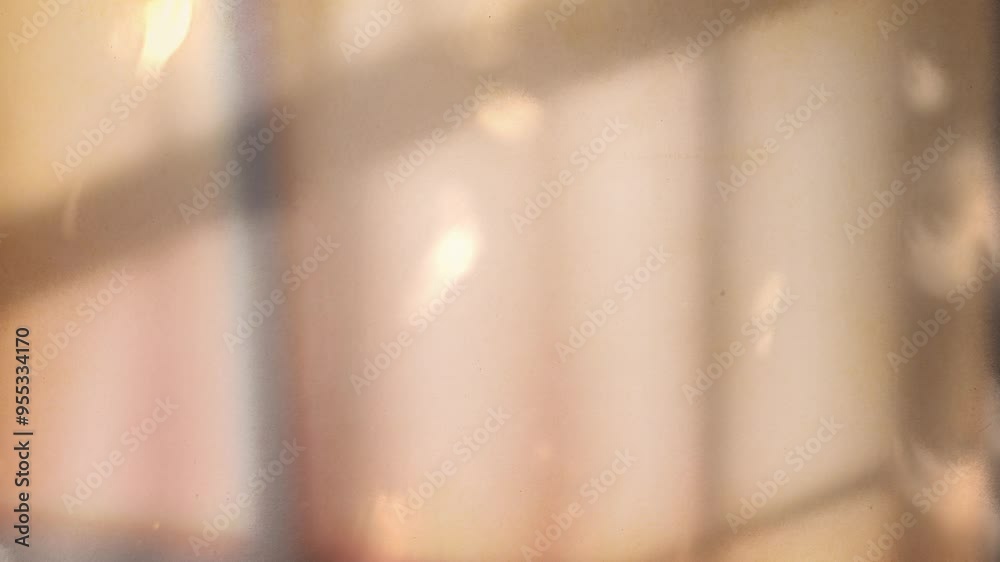 Glowing Shimmering Light Window Shadow Aesthetic Silhouette Background