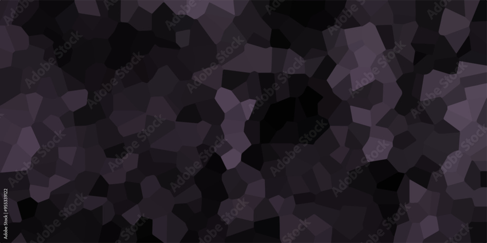 Abstract Seamless purple color Quartz Crystal Pixel Diagram Background. Black vector low poly cover. Dark color Broken Stained-Glass Background with dark lines. Geometric Retro tiles pattern. Abstract Seamless purple color Quartz Crystal Pixel Diagram Background. Black vector low poly cover. Dark color Broken Stained-Glass Background with dark lines. Geometric Retro tiles pattern.