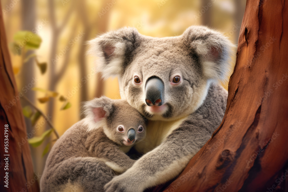 Obraz premium Koala Animal Wild Beauty Freedom Wilderness Enchanting