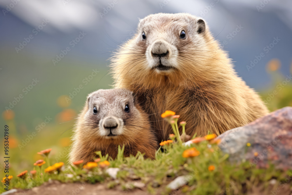 Marmot Animal Wild Beauty Freedom Wilderness Enchanting Marmot Animal Wild Beauty Freedom Wilderness Enchanting