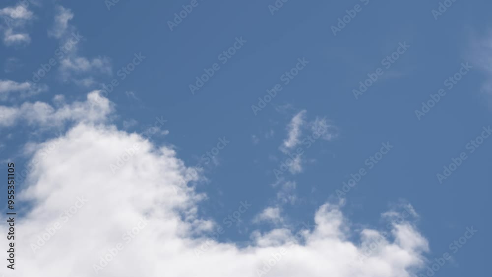 青空に動いてゆく雲 青空に動いてゆく雲