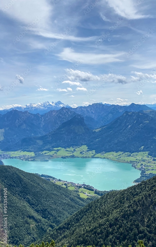 Fototapeta premium Schafberg Mountain View I