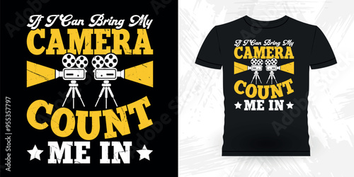 Funny Theater Director Retro Vintage Theater T-shirt Design