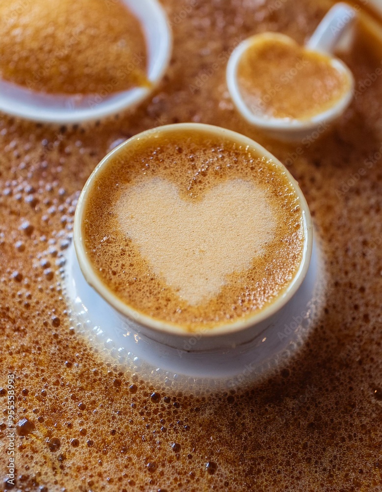 cup of coffee with sugar cup of coffee with sugar