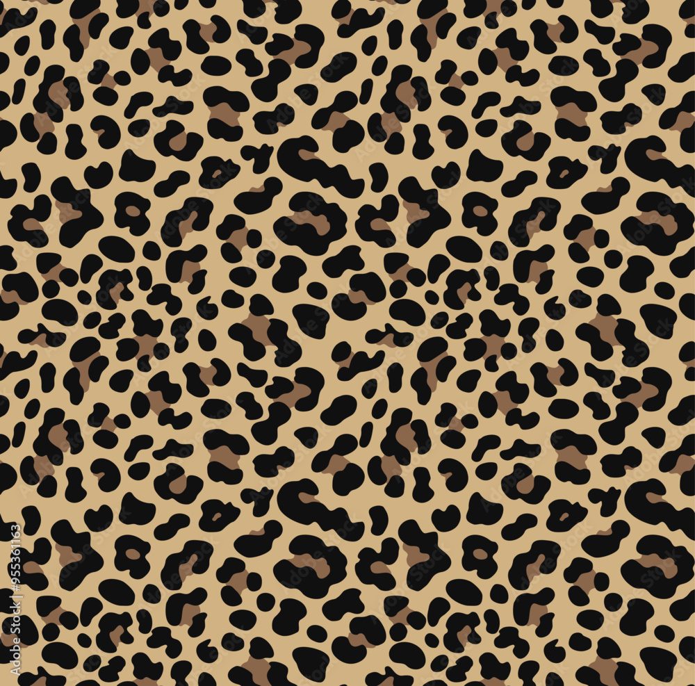 leopard pattern seamless background, wild cat design, vector fabric texture
leopard pattern seamless background, wild cat design, vector fabric texture