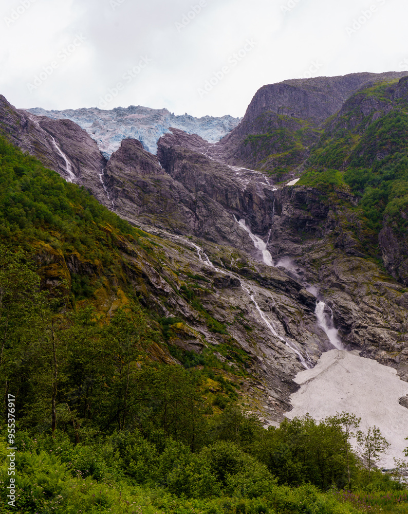 Supphellebreen Glacie, a Norwegian Natural Wonder Supphellebreen Glacie, a Norwegian Natural Wonder