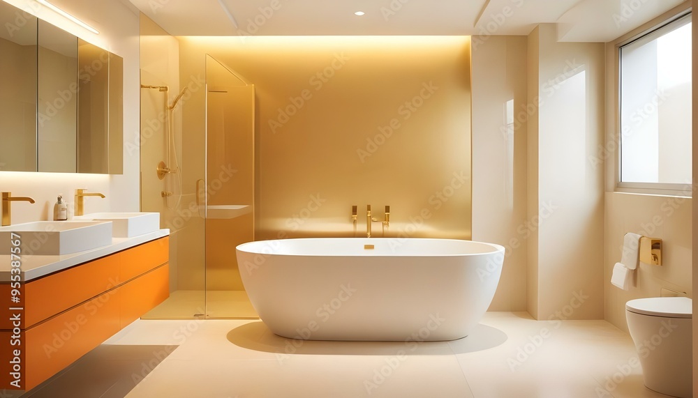 Photo interior modern design room 3d illustration Photo interior modern design room 3d illustration