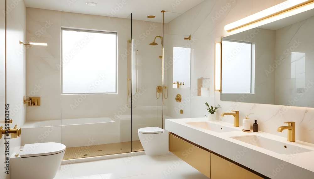 Photo interior modern design room 3d illustration Photo interior modern design room 3d illustration