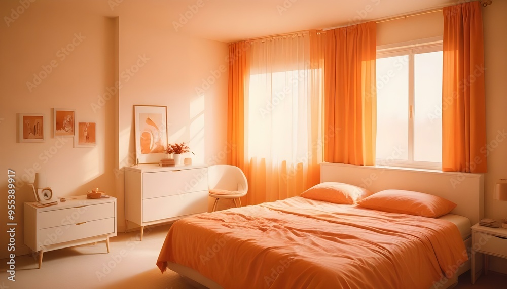 Photo interior modern design room 3d illustration Photo interior modern design room 3d illustration