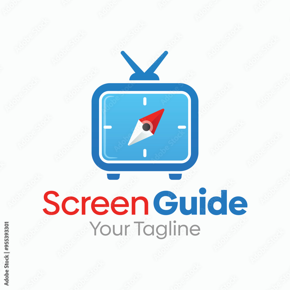 Screen Guide Logo Design Template. Good for Business, Agency, Community and Organization Screen Guide Logo Design Template. Good for Business, Agency, Community and Organization