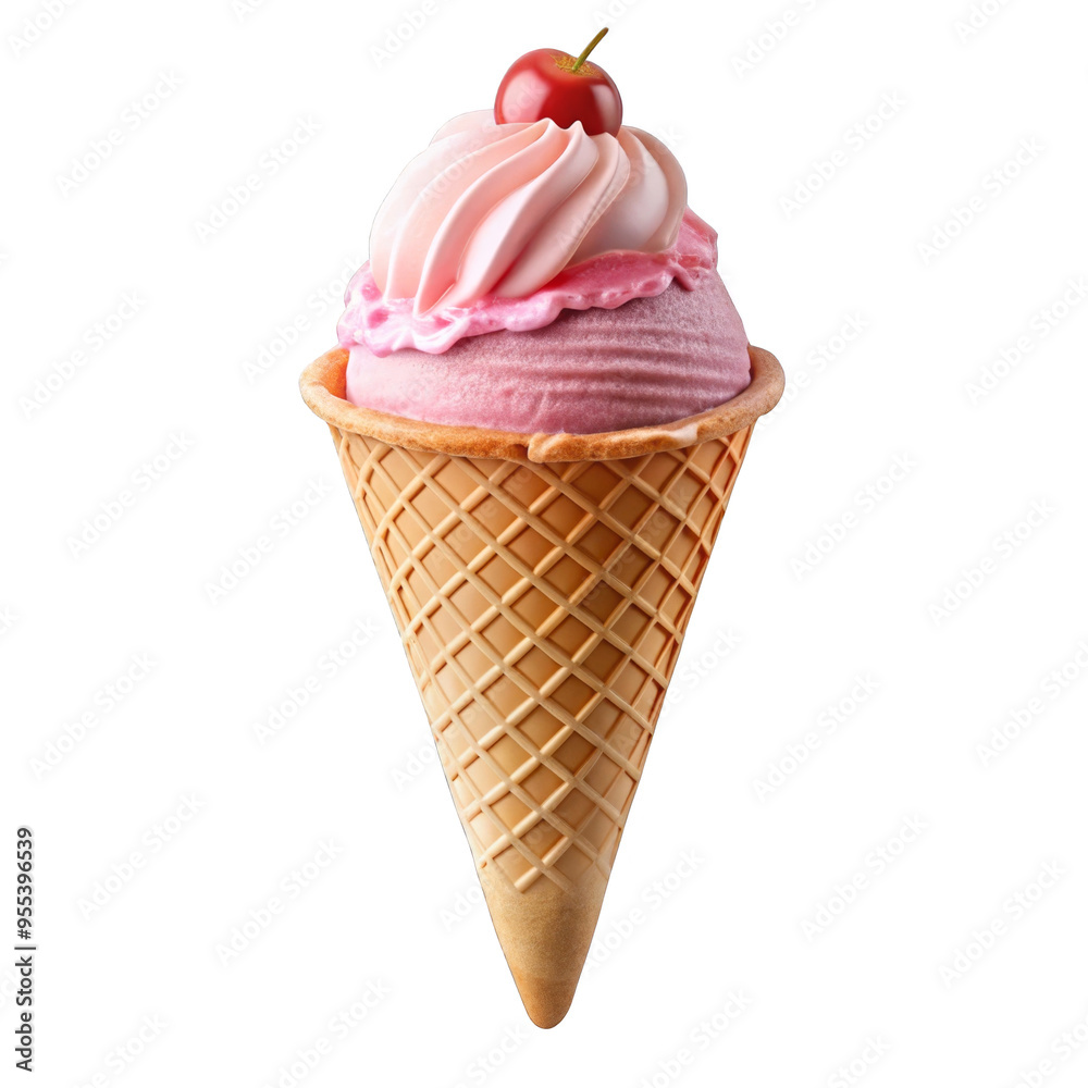 ice cream on transparent background. ice cream on transparent background.