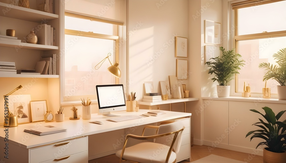 Photo interior modern design room 3d illustration Photo interior modern design room 3d illustration