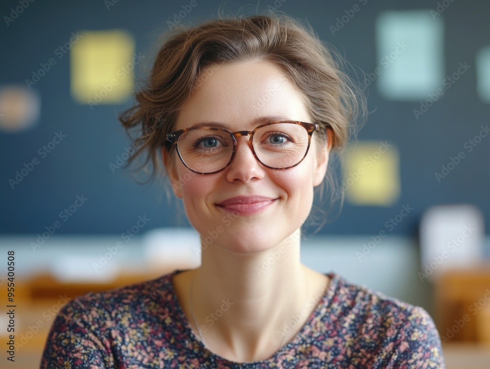 Professional Woman in Classroom Professional Woman in Classroom