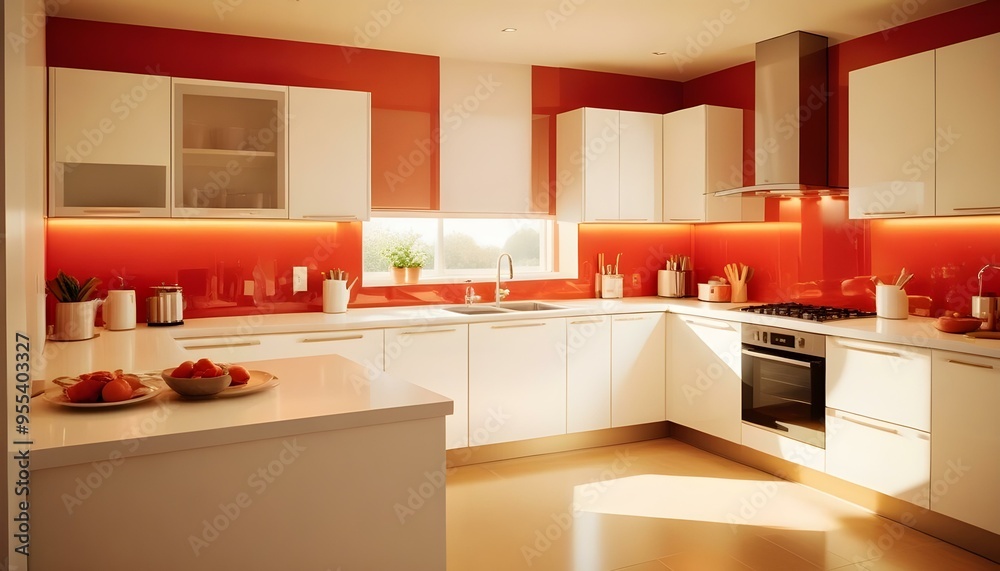 Photo interior modern design room 3d illustration Photo interior modern design room 3d illustration